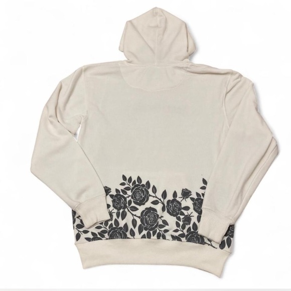 Rue 21 Cornerstore Bodega White Graphic Hoodie Sweatshirt, Floral, Men’s Medium - Picture 4 of 8
